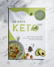 Load image into Gallery viewer, 28-Day Keto Diet Plan Recipe Book